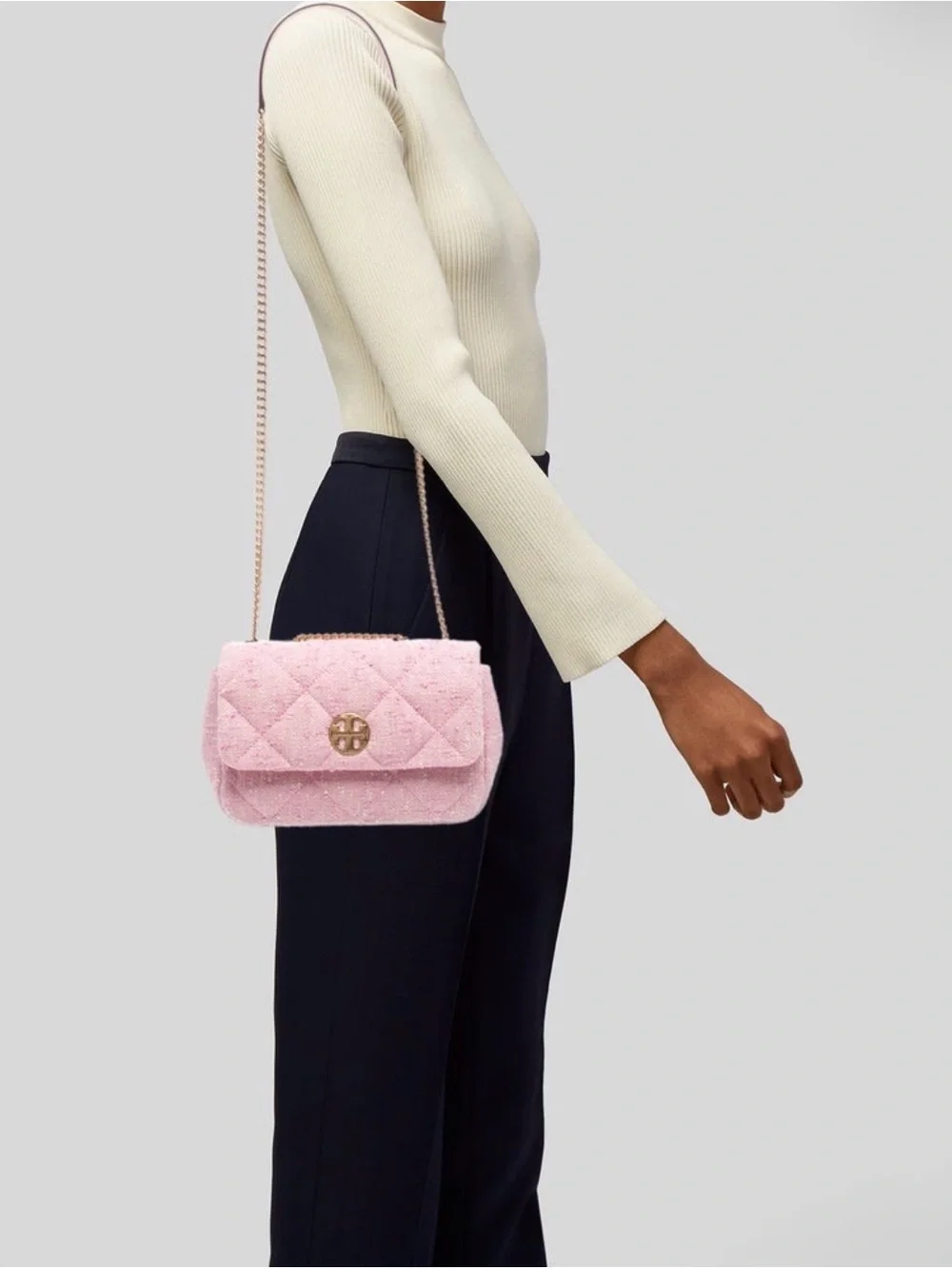Tory Burch Willa Tweed Shoulder Bag